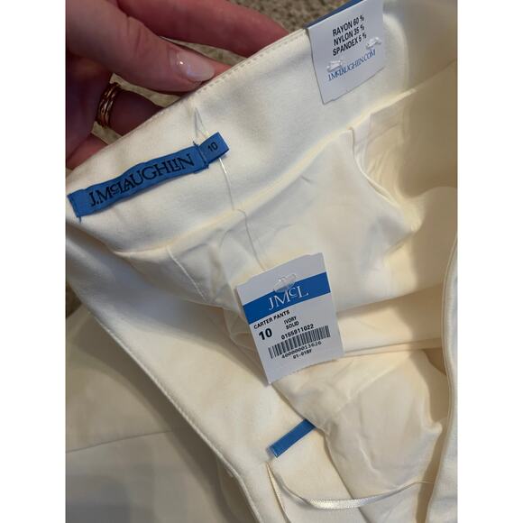 NWT J.McLaughlin Carter Stretch Knit Wide Leg Pants - Picture 7 of 7